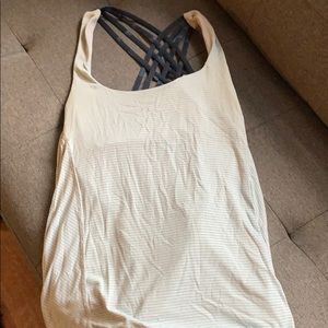Lulu lemon tank with built in bra